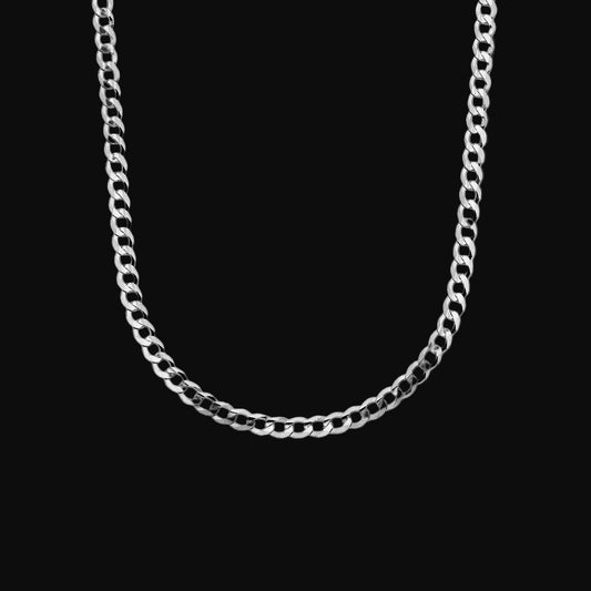 Essential Elegance · 925 Sterling Silver 16 in Cuban Necklace