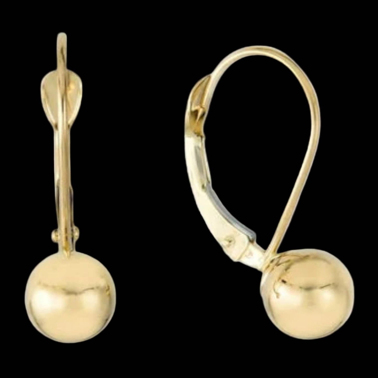 VMA Luxe Vault · 10k Solid Italian Gold Dangle Earrings