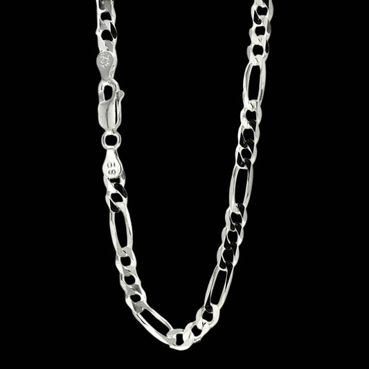Essential Elegance · Figaro Anklet · Sterling Silver · 2mm · 10in