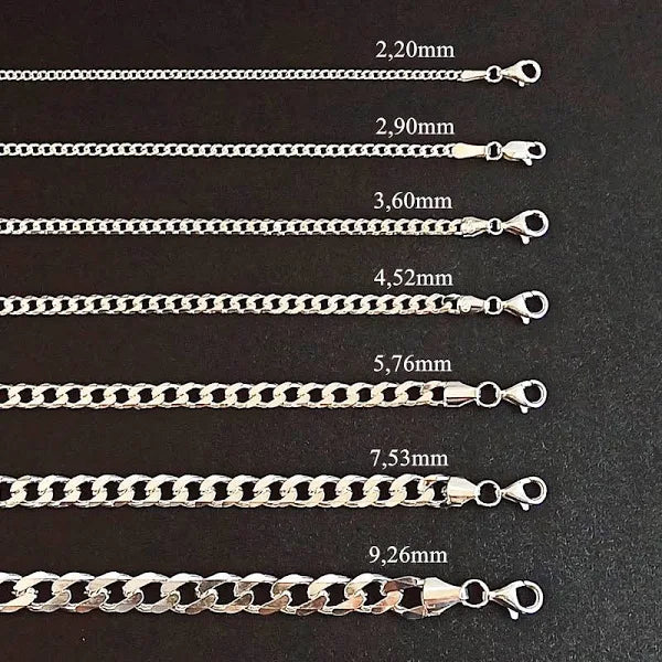 Essential Elegance · Cuban Bracelet · Sterling Silver · 7in