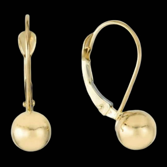 VMA Luxe Vault · 10k Solid Italian Gold Dangle Earrings
